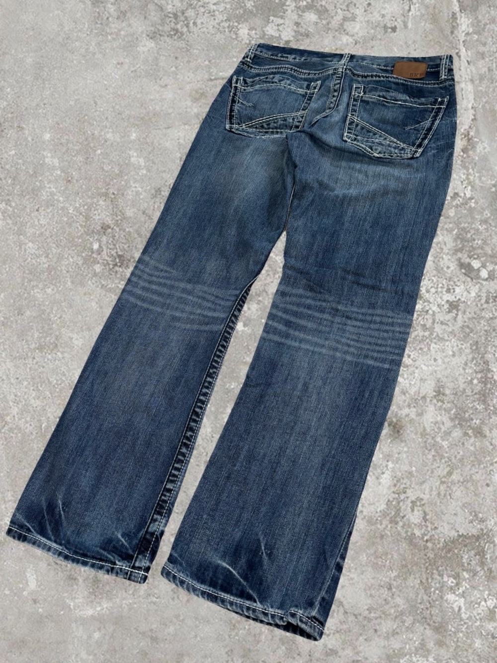 BKE Denim Jake Straight Blue Jeans